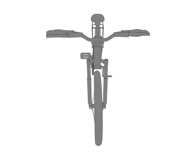 bisiklet siyah arkaplanda