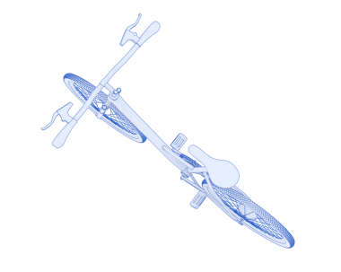 Siyah arka planda bir jet uçağının çizimi