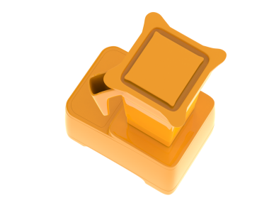 turuncu kitap simgesi, çizgi film tarzı