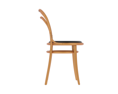 Beyaz arkaplanda izole edilmiş sandalye