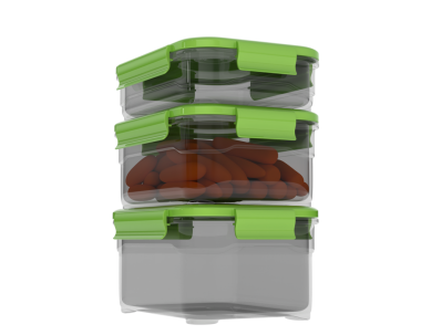 Yiyecek kutusu. 3 boyutlu.