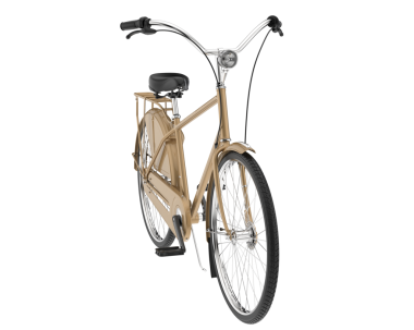 beyaz arkaplanda izole edilmiş bisiklet 3 d illüstrasyon