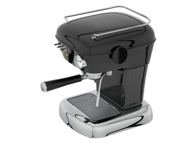 beyaz zemin üzerine kahve makinesi