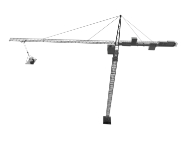 Eski ahşap yel değirmeni siyah arka planda izole edilmiş..