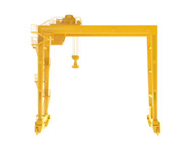 Vinç kancası simgesi düz stil. Beyaz arkaplanda vektör illüstrasyonu