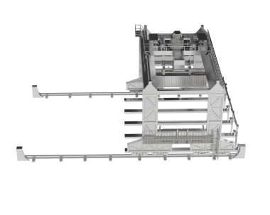 Siyah arkaplanda 3 boyutlu yazıcı izole edildi