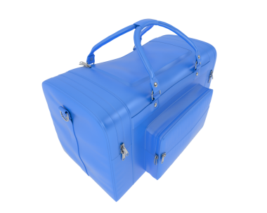 bavul beyaz zemin üzerine