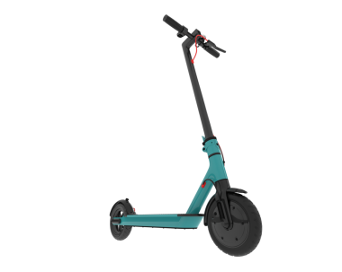 Scooter izole vektör çizimi. scooter taşımacılığı.