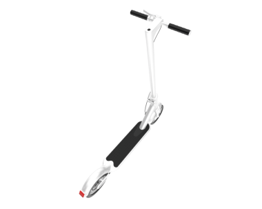 beyaz plastik elektrikli süpürge izole edildi