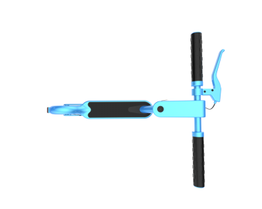 Beyaz arka plan üzerinde izole mavi tornavida