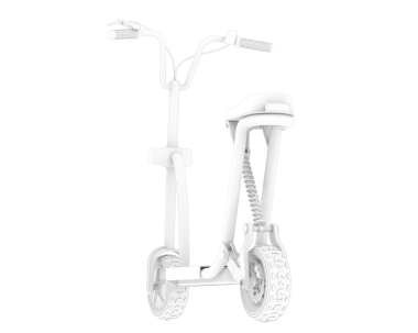 Elektrikli scooter. 3 Boyutlu Hazırlama