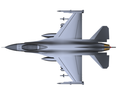 modern jet beyaz arkaplanda izole edildi - 3 boyutlu illüstrasyon