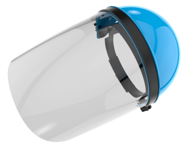 Üç boyutlu fütüristik sanal gerçeklik gözlüğü.