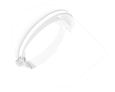 3 boyutlu boş beyaz rozet ve izole edilmiş yüzük.