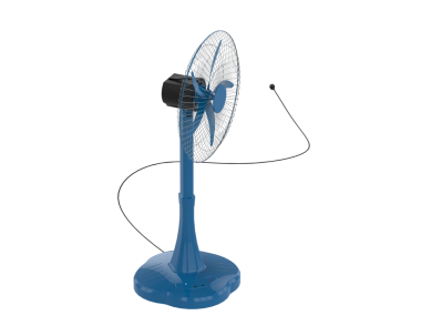 modern elektrik fan beyaz arkaplanda izole