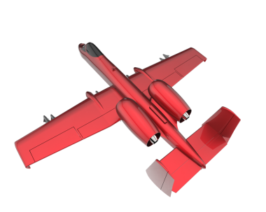 Uçak simgesi, düz stil