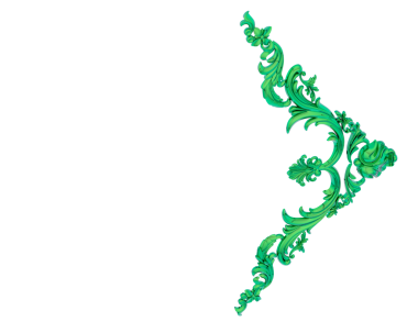 beyaz arkaplanda yeşil ve beyaz yapraklar