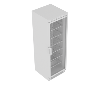 Kapalı kapılı modern bir kutu. Beyaz arka planda izole edilmiş. 3d oluşturma