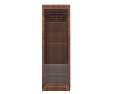 Beyaz arka planda boş ahşap masa. 3d oluşturma.