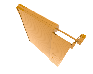 Kağıt uçak beyaz arkaplanda izole edildi