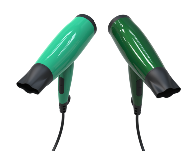 Beyaz arka planda izole edilmiş modern elektrik kablosu. 3d illüstrasyon