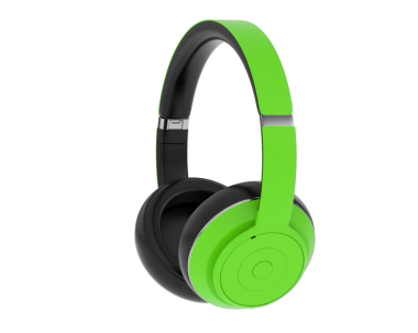 Beyaz arkaplanda izole kulaklıklar