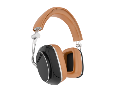 modern kulaklık 3D illüstrasyon