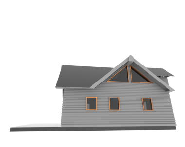 Evin 3 boyutlu görüntüsü