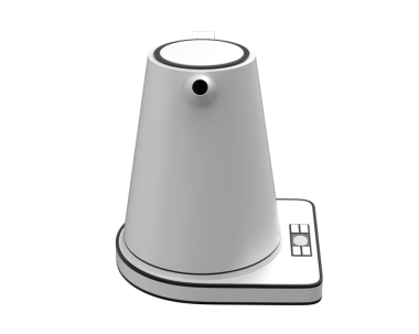 Kablosuz kulaklıkların modern grafik ikon vektör çizimi