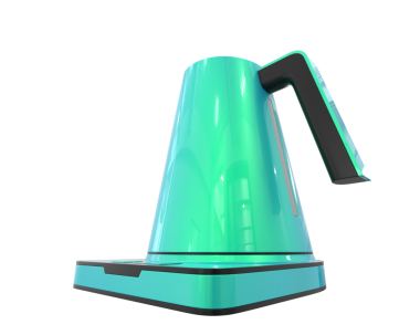 3 boyutlu modern sulama kutusu.