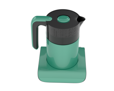 Modern temizlik spreyi şişesi.