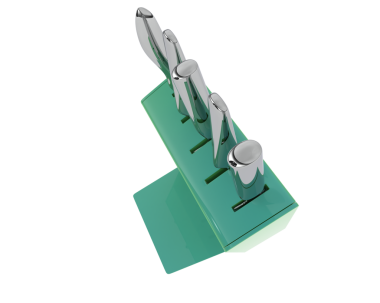 yeşil ve siyah dondurma 3 boyutlu resim 3 boyutlu