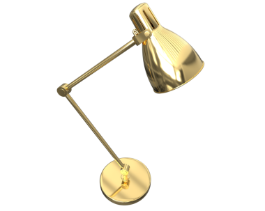 Altın Zil beyaz arkaplanda izole edildi