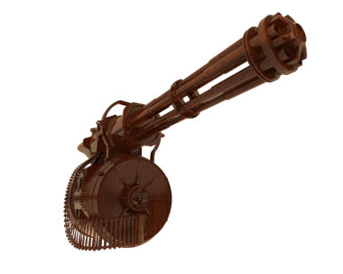 Beyaz arka planda izole edilmiş antika ahşap anahtar. 3d oluşturma