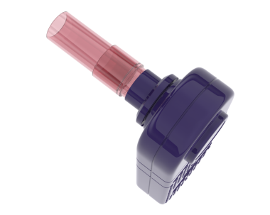 Beyaz arka planda izole edilmiş oje, 3 boyutlu illüstrasyon