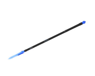 Mavi kılıcın vektör çizimi