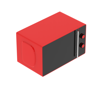 3D kırmızı güç kaynağı bataryası