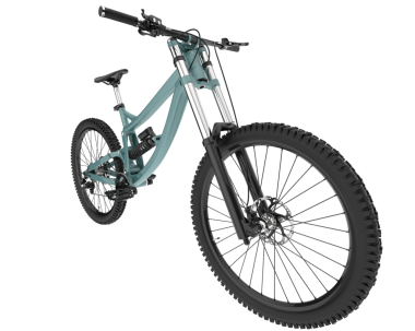 motorlu modern bisiklet