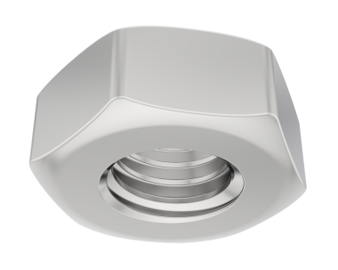 modern krom metal cıvatalı vida. 3d illüstrasyon