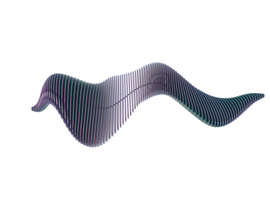 Dalga ve çizgilerle soyut vektör arkaplanı