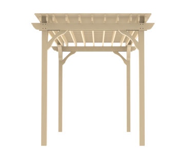 Beyaz arka planda beyaz ahşap bir bankın 3 boyutlu görüntüsü