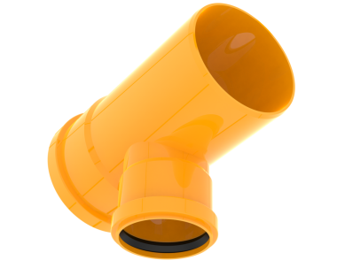 Gerçekçi bir 3 boyutlu borunun vektör çizimi