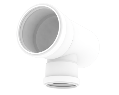 Beyaz bir hoparlörün 3 boyutlu resmi