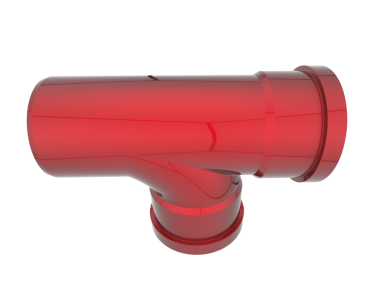 Kırmızı musluk ikonu. Web için kırmızı su musluk vektör simgesinin düz çizimi