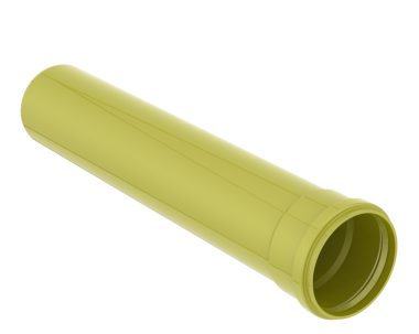 Beyaz arkaplanda izole edilmiş yeşil bir tüp 3 boyutlu görüntüleme