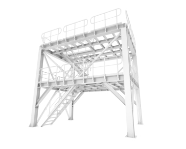 Bir kablo yapısının 3 boyutlu canlandırması