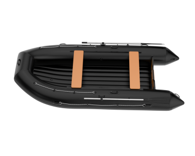 3 boyutlu siyah bir bavul.