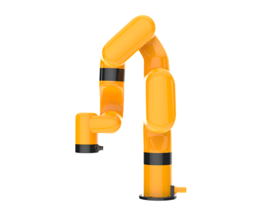 Beyaz zemin üzerinde izole edilmiş sarı bir su borusunun vektör çizimi