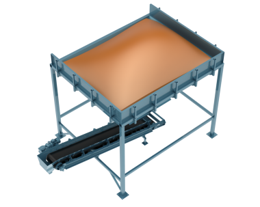 Siyah zemin üzerinde izole edilmiş modern bir yatağın 3 boyutlu görüntülenmesi
