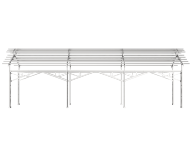 Beyaz arkaplanda izole edilmiş boş stadyum